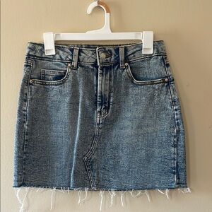 Denim Mini Skirt